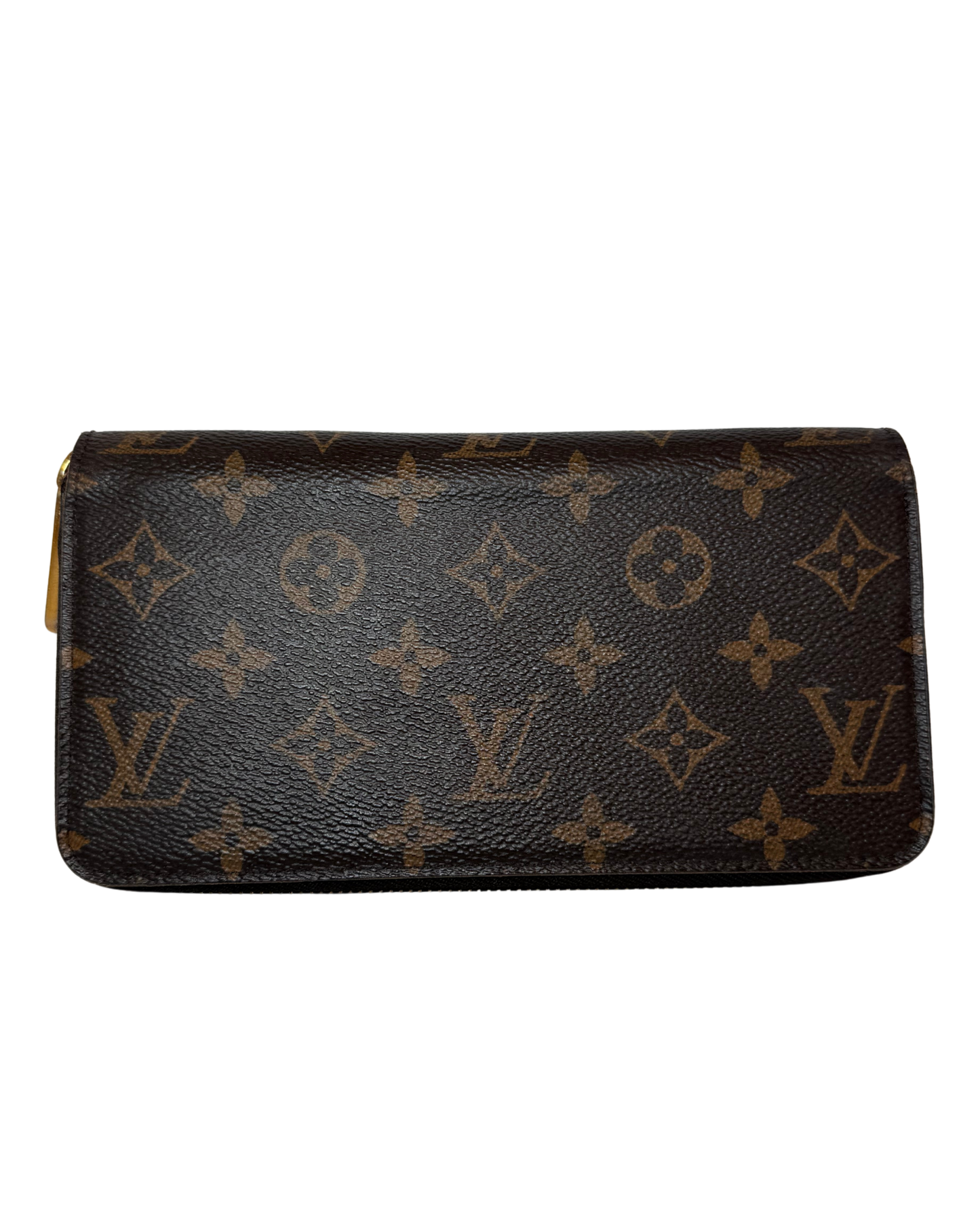 LOUIS VUITTON Long Zippy Wallet, Monogram