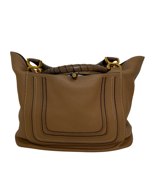 Chloe Marcie Tote, Large, Tan