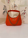 GUCCI GG MARMONT SHOULDER BAG, Sunset Orange