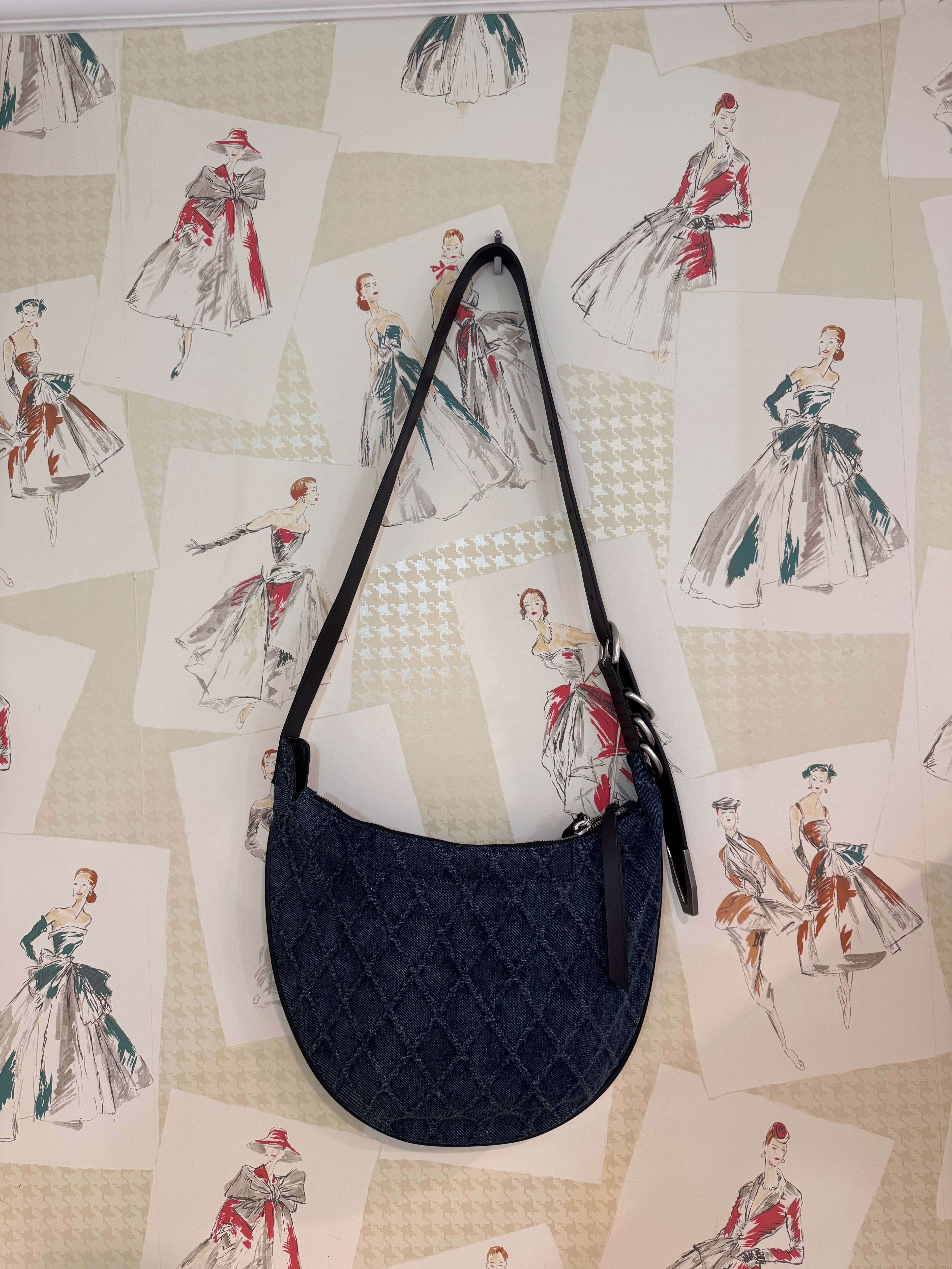 RAG & BONE Spire Karina Denim Mini Hobo