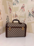 Gucci Vintage GG Train Case Vanity