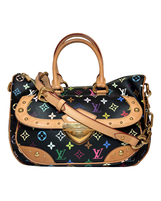 Louis Vuitton Multicolor Monogram Rita, Vintage 2007, Black