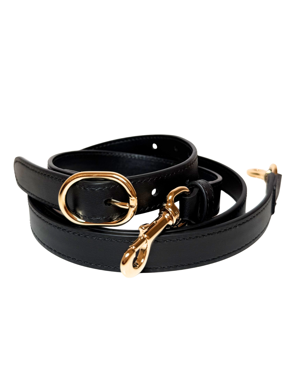 Gucci GG Matelasse, Black Leather w/ Gold