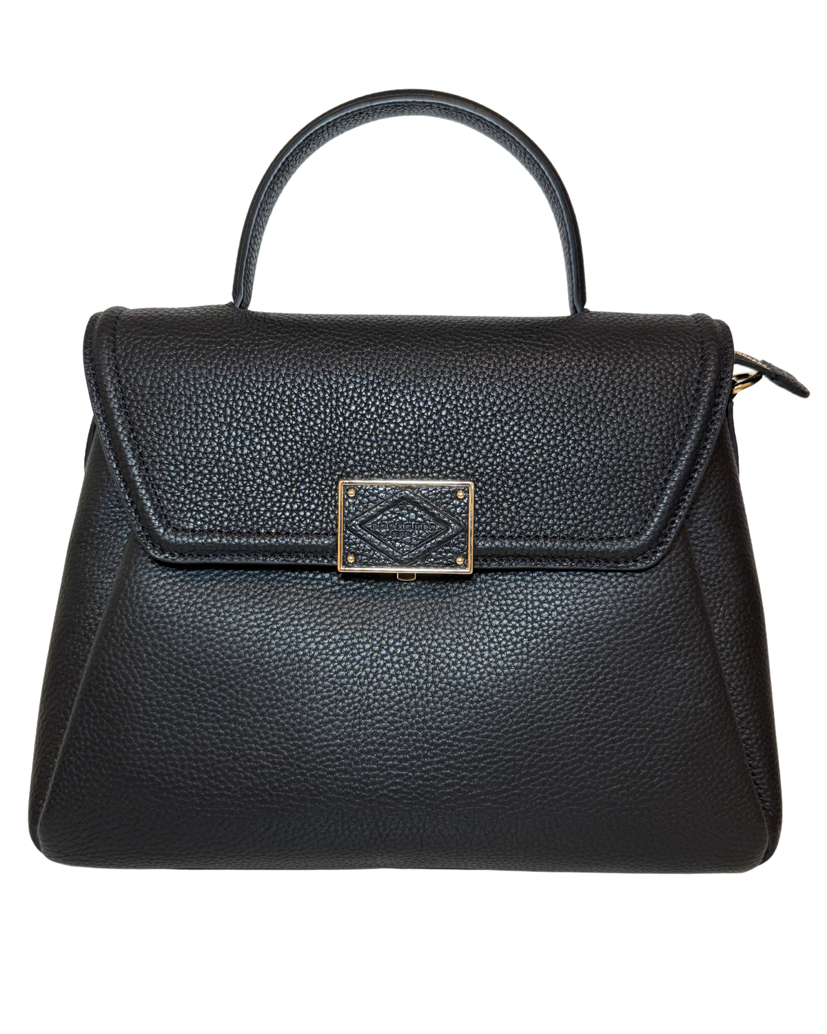 Pourchet Carat Large Handbag, Black, NEW FROM PARIS