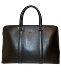 Gucci Black Leather Top Handle, Large