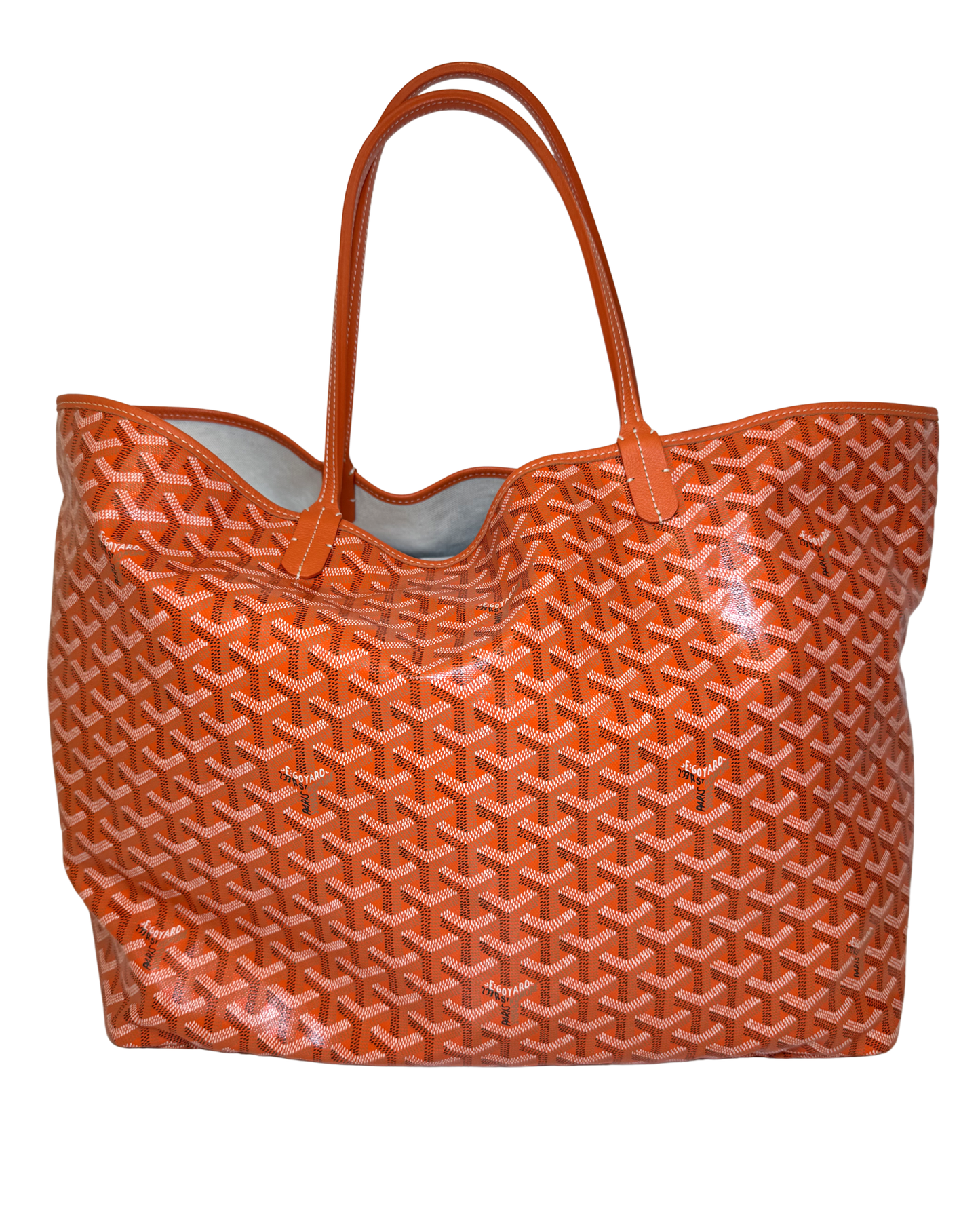 Goyard Saint Louis GM, Orange w/ Pouchette