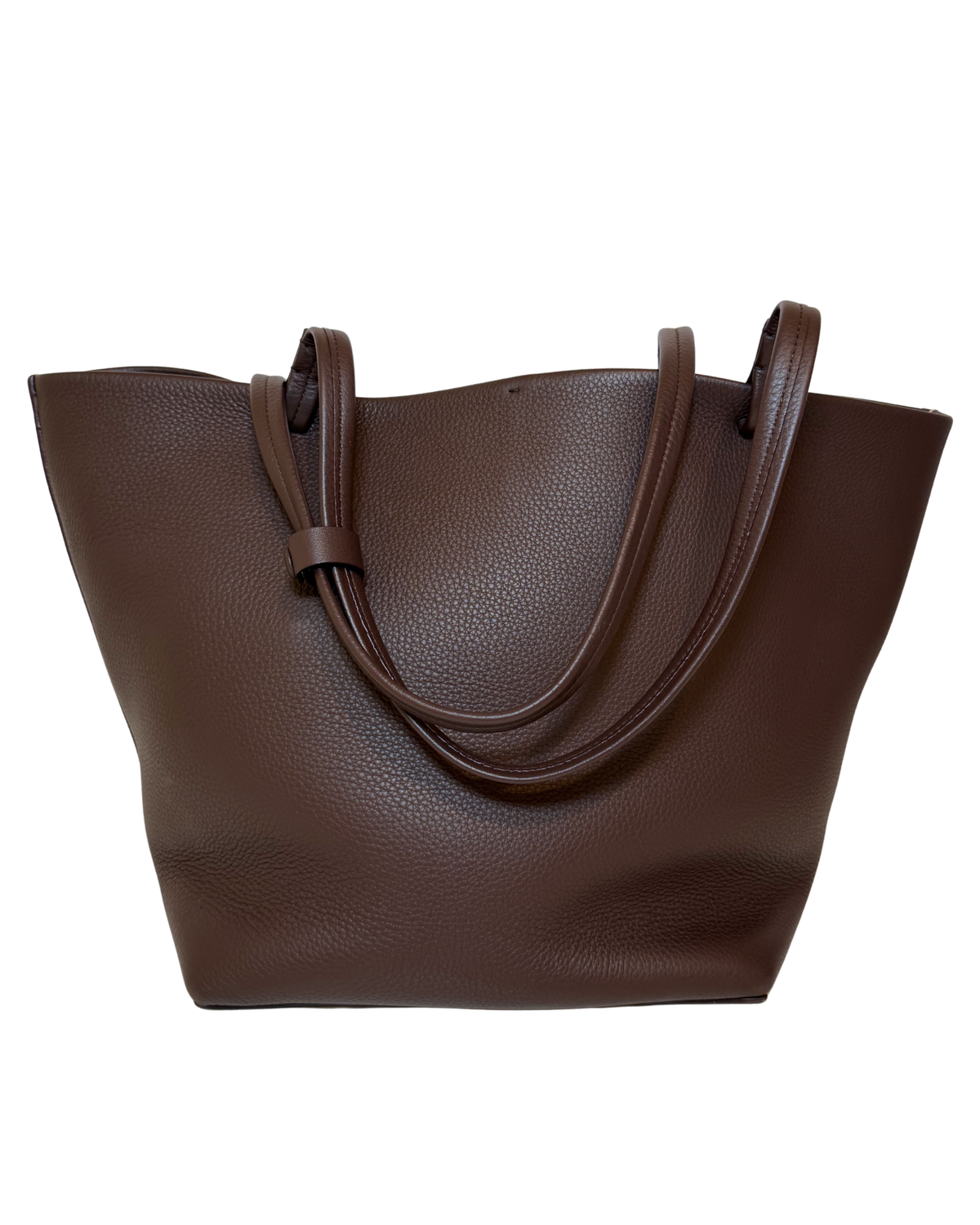 The Row Leather Park Three Tote