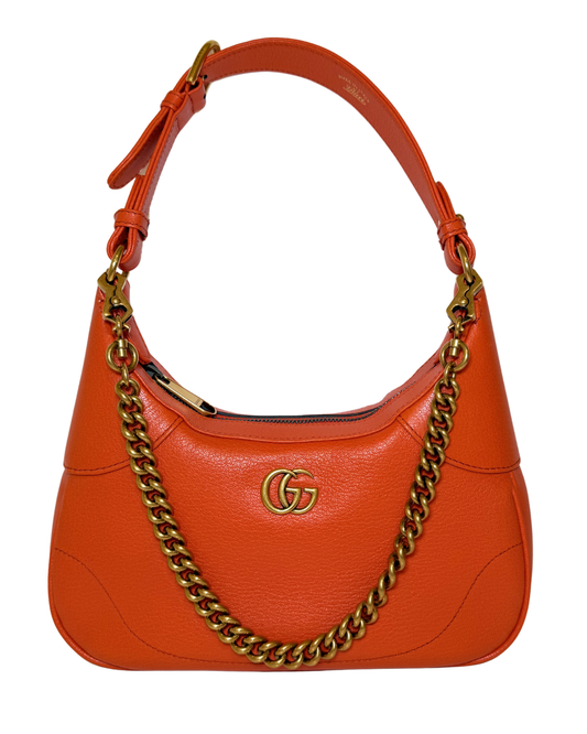 GUCCI GG MARMONT SHOULDER BAG, Sunset Orange