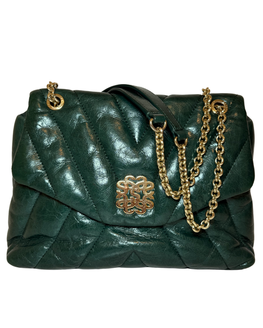 Sandro Mila Bag, emerald green