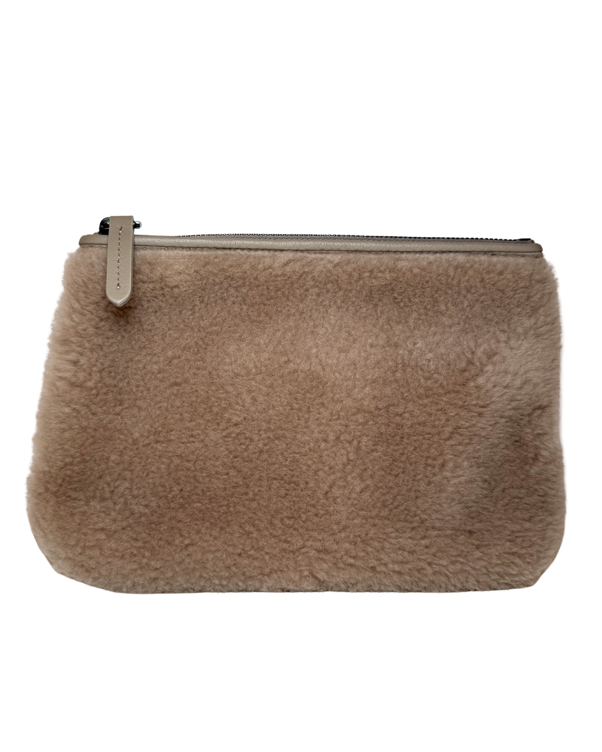 Brunello Cucinello Shearling Tote, Taupe