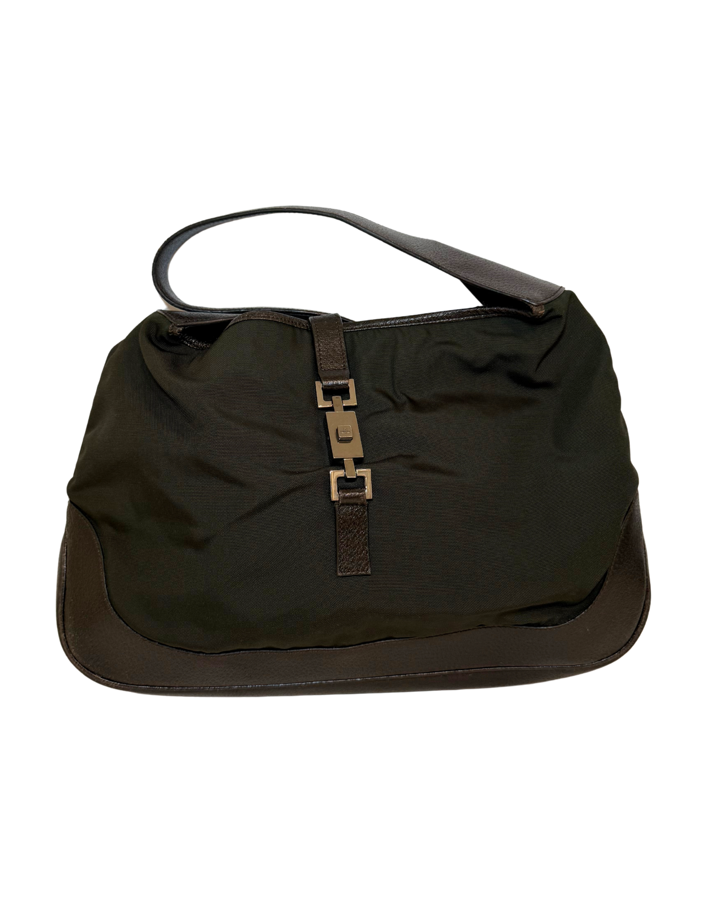 Gucci Piston Lock Jackie, Black