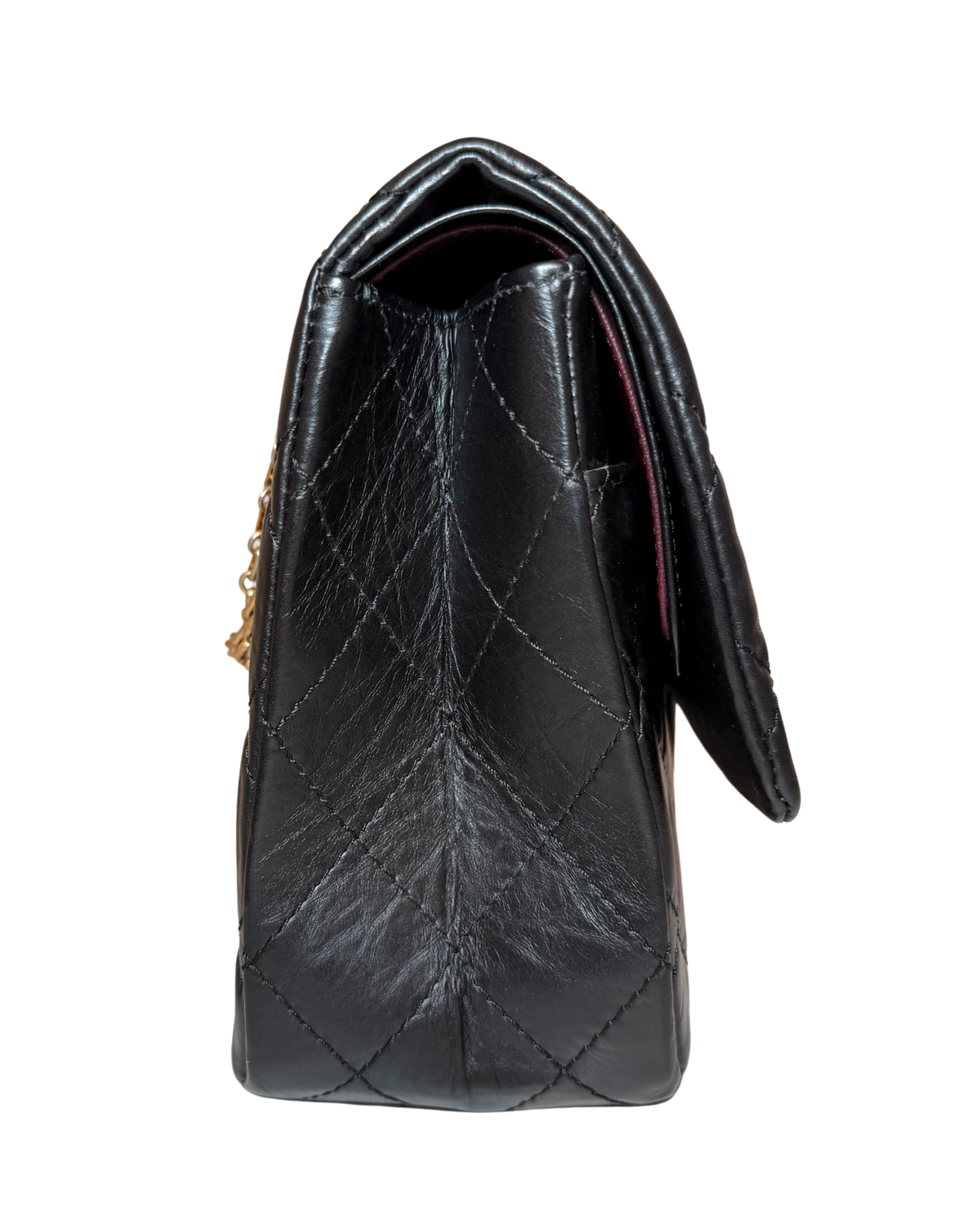 Chanel Reissue Double Flap Bag, Large, Black w/ Gold