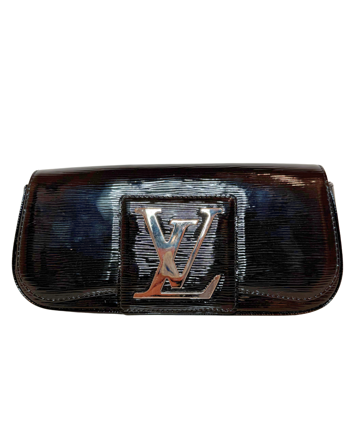 Louis Vuitton Epi Leather Sobe Clutch, Black