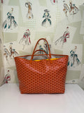 Goyard Saint Louis GM, Orange w/ Pouchette